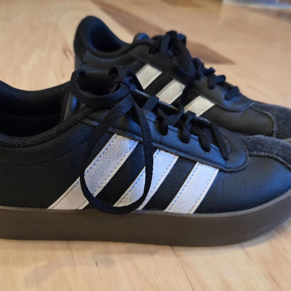 Girls size 2 Adidas shoes